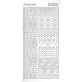 Hobbydots sticker - Adhesive - White