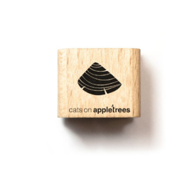 Cats on Appletrees 27334 Ministempel - Hout op=op