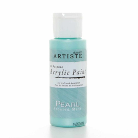 Docrafts - Speciality Pearlescent Paint (2oz) - Pearl Frosted Mint