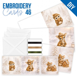 Stitch and Do Cards 46 - Christmas Woodland Goods - STDOPP046