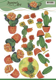 3D knipvel - Jeanine's Art - Cactus CD11109