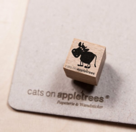 Cats on Appletrees - 2857 - Ministempel  - Koe Erika - OP = OP