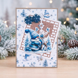 3D Cutting Sheet - Berries Beauties - Winter Gnome Wonders - Frosty Friends