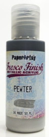 Fresco Finish - Pewter - FF21 - PaperArtsy