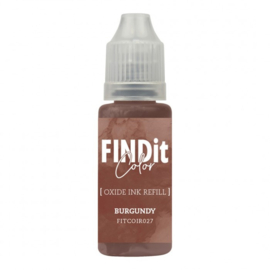 FindIt Color Oxide Ink Refill – Burgundy - FITCOIR027