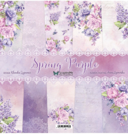 Scrap And Me - Spring purple - 30,5x30,5