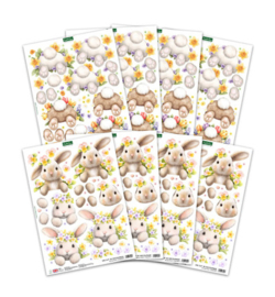 Katy Sue Designs - Bunny Kisses & Fluffy Tails - 11-DCD745