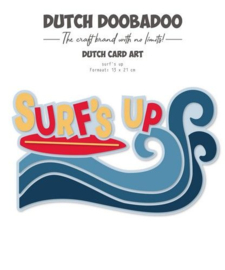 Dutch Doobadoo - Card Art Build up Surfs Up - 470.784.310