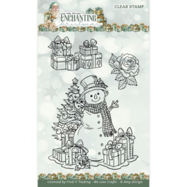 Clear Stamps - Amy Design - Enchanting Christmas - Snowman - ADCS10083