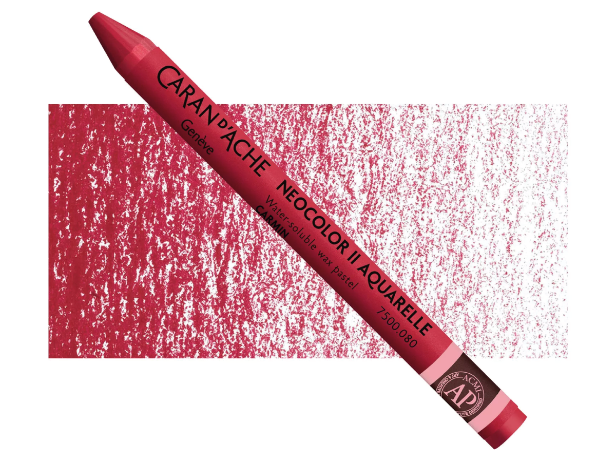 Caran d’ache - neocolor II – 080 Carmine - 0318917080
