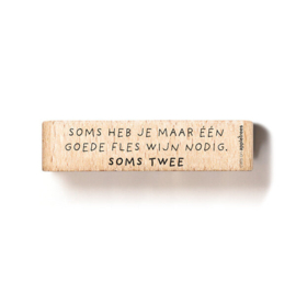 Cats on Appletrees - 20155 - Soms heb je maar één goede fles wijn nodig…
