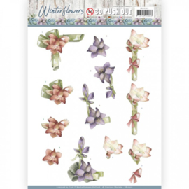 3D-PushOut - Precious Marieke - Winter Flowers - Amaryllis - SB10301