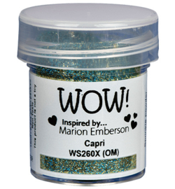 Wow! - WS260R - Embossing Powder - Regular - Embossing Glitters - Capri