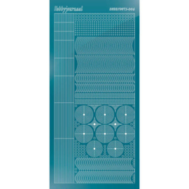 Hobbydots sticker - Mirror - Turquoise