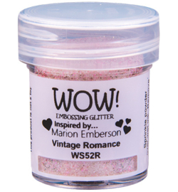 Wow! - WS52R - Embossing Powder - Regular - Embossing Glitters - Vintage Romance