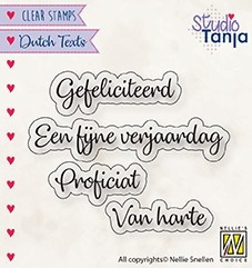 Nellie choice - DTCS027 - Dutch Texts - "Proficiat etc..."