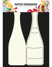 Dutch Doobadoo - Card Art champagne bottle - 470.713.602