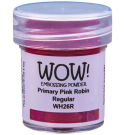 Wow! - WH26R - Embossing Powder - Regular - Primary - Pink Robin