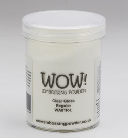Wow! - WA01RL - Embossing Powder - Regular - Clear - Clear Gloss