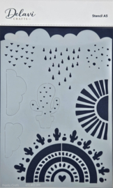 Delavi crafts - A5 Mask stencil - 470.802.099