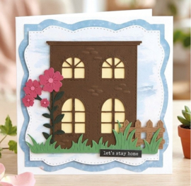 Dies - Berries Beauties - Cute Animals - House Front - BBD10103