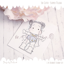 Magnolia - CC22 Super Tilda {Rubber Stamp}