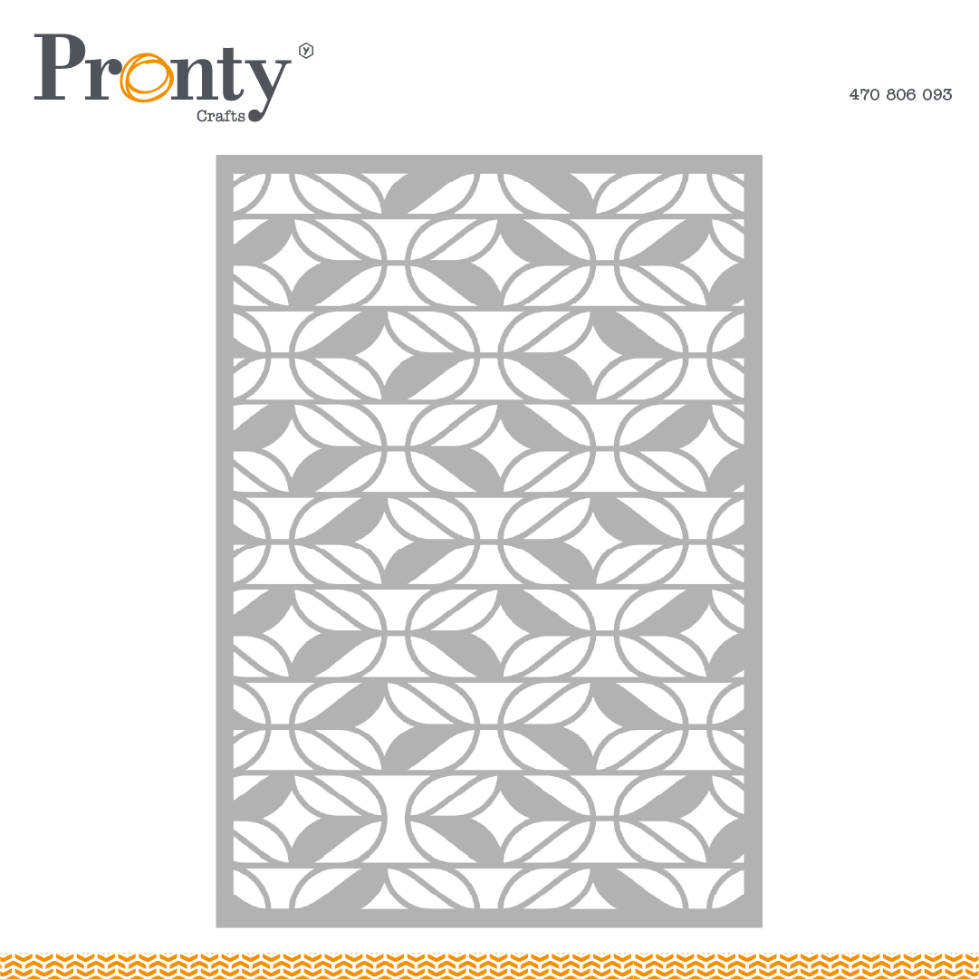 Pronty crafts Mask stencil Retro Tangle A5