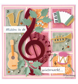Marianne Design - Collectable – Music Instruments by Marleen - COL1595