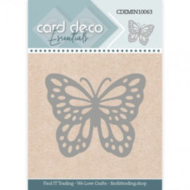 Card Deco Essentials - Mini Dies - 63 - Butterfly - CDEMIN10063