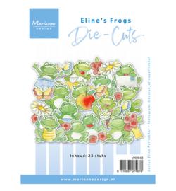 Marianne Design - Die-cuts Eline's frogs - VK9643