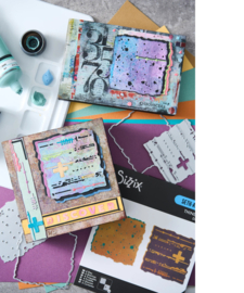 Sizzix - Thinlits Die Set 4pcs Paper Cutz #1 by Seth Apter - 667023