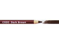 Derwent coloursoft Dark brown C520