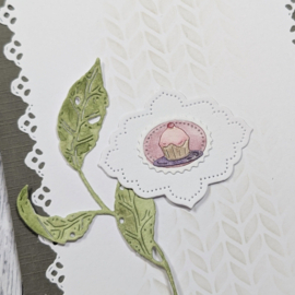 Gummiapan - dies - D260145 - 3 Small Postage Stamps