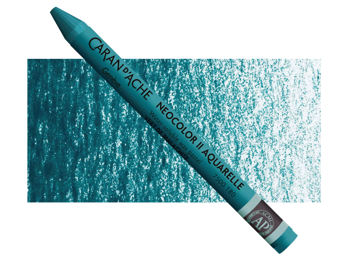 Caran d’ache - neocolor II – 180 Malachite Green - 0318917180