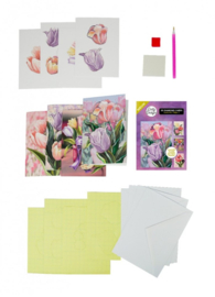 Dotty Designs Diamond 3D Cards Kit 02 Tulips (1) - DDDCK002