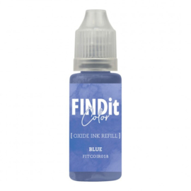 FindIt Color Oxide Ink Refill – Blue - FITCOIR018
