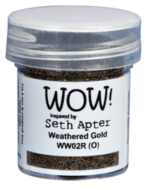 Wow! - WW02 - Embossing Powder - Regular - Seth Apter - Weathered Gold