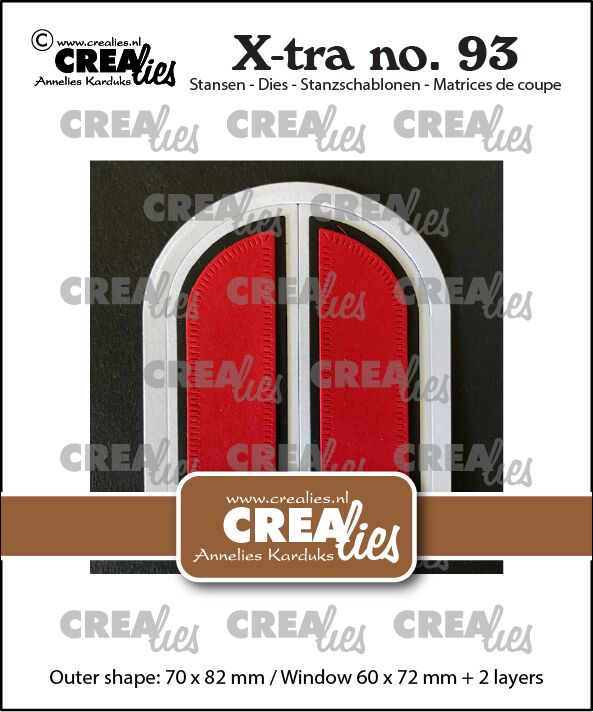 Crealies - X-tra stansen no. 93, Boograam met luikjes