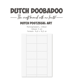 Dutch Doobadoo - Stansvel Dutch Basics Postzegel - 472.950.013