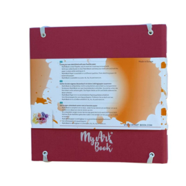 MyArtBook Kunstenaarsmap ringband oud roze vierkant