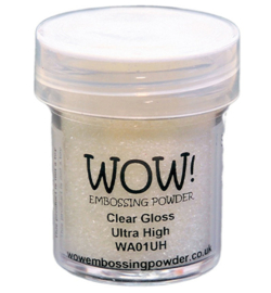 Wow! - WA01UH - Embossing Powder - Ultra High - Clear - Clear Gloss