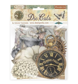 Stamperia - Die-Cuts – Gardens of Time - DFLDC130