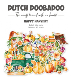 Dutch Doobadoo Die Cuts Happy Harvest 40 st 474.007.042