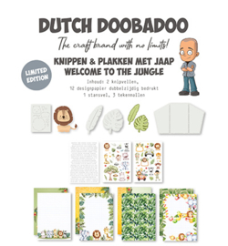 Dutch doobadoo Knippen & plakken met jaap Welcome to the Jungle - 473.013.004