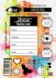 Visible image Love of ATCs Stamp Set