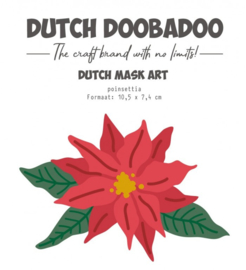 Dutch Doobadoo - Stencils poinsetta - 470.784.340