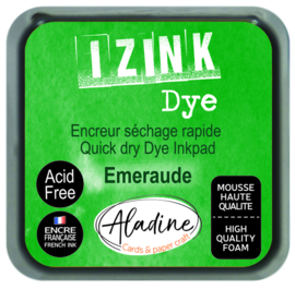 Aladine Inkpad izink dye Vert emeraude