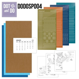Dot And Do Special Calander Set 4 - Owls - DODOSP004