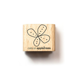 Cats on Appletrees - 2695 - Ministempel - Kleine bloem 22