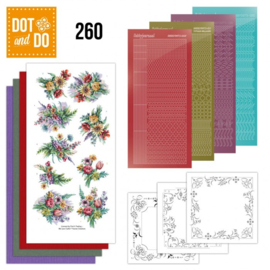 Dot And Do 260 - Yvonne Creations - Colourful Field Bouquet